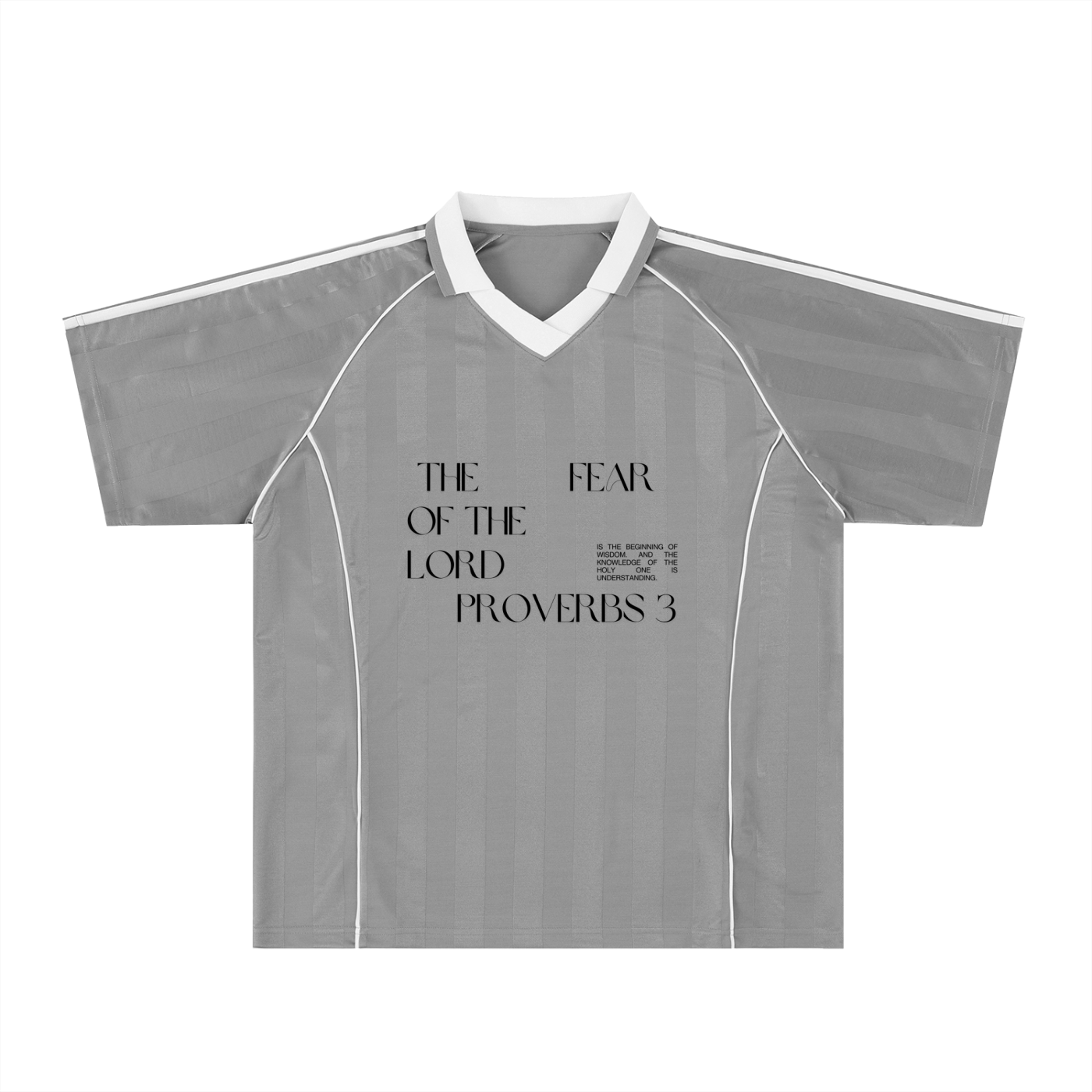 Shadow Stripe Collared Soccer Jersey