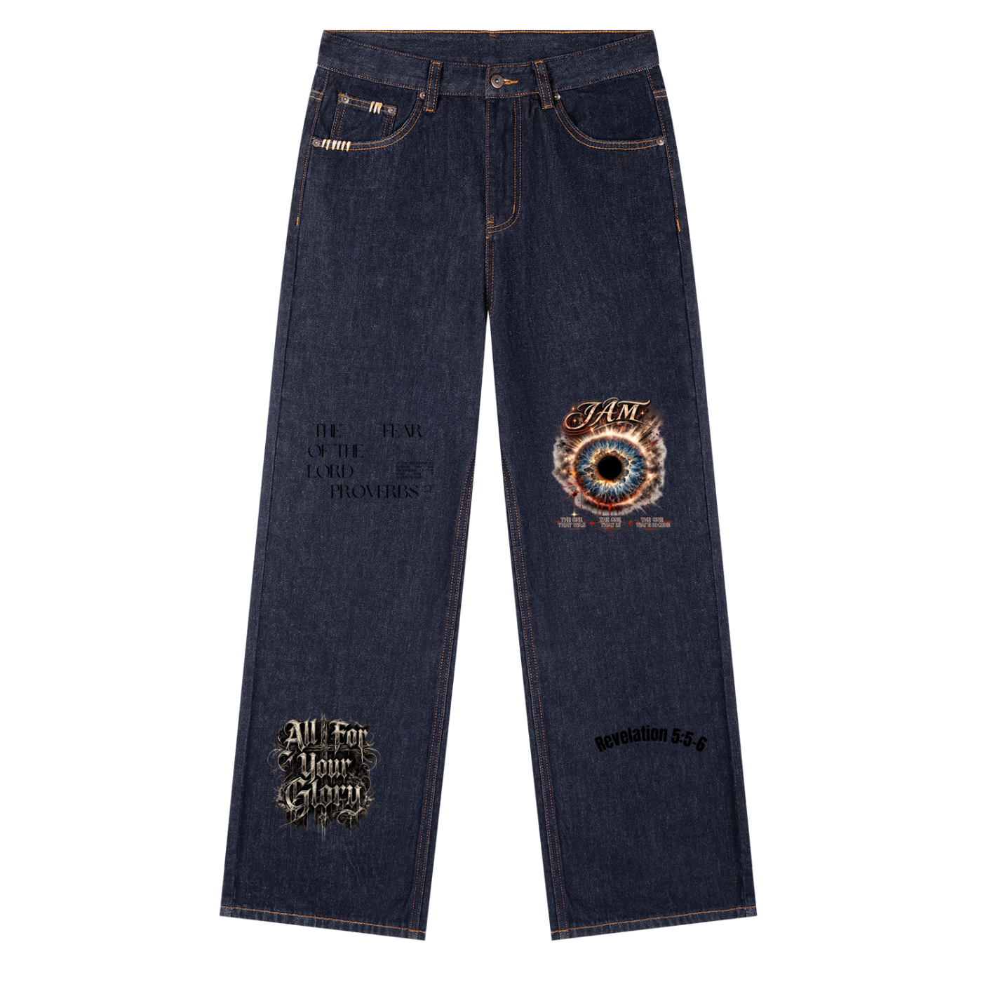 Heavyweight Straight Leg Denim Jeans