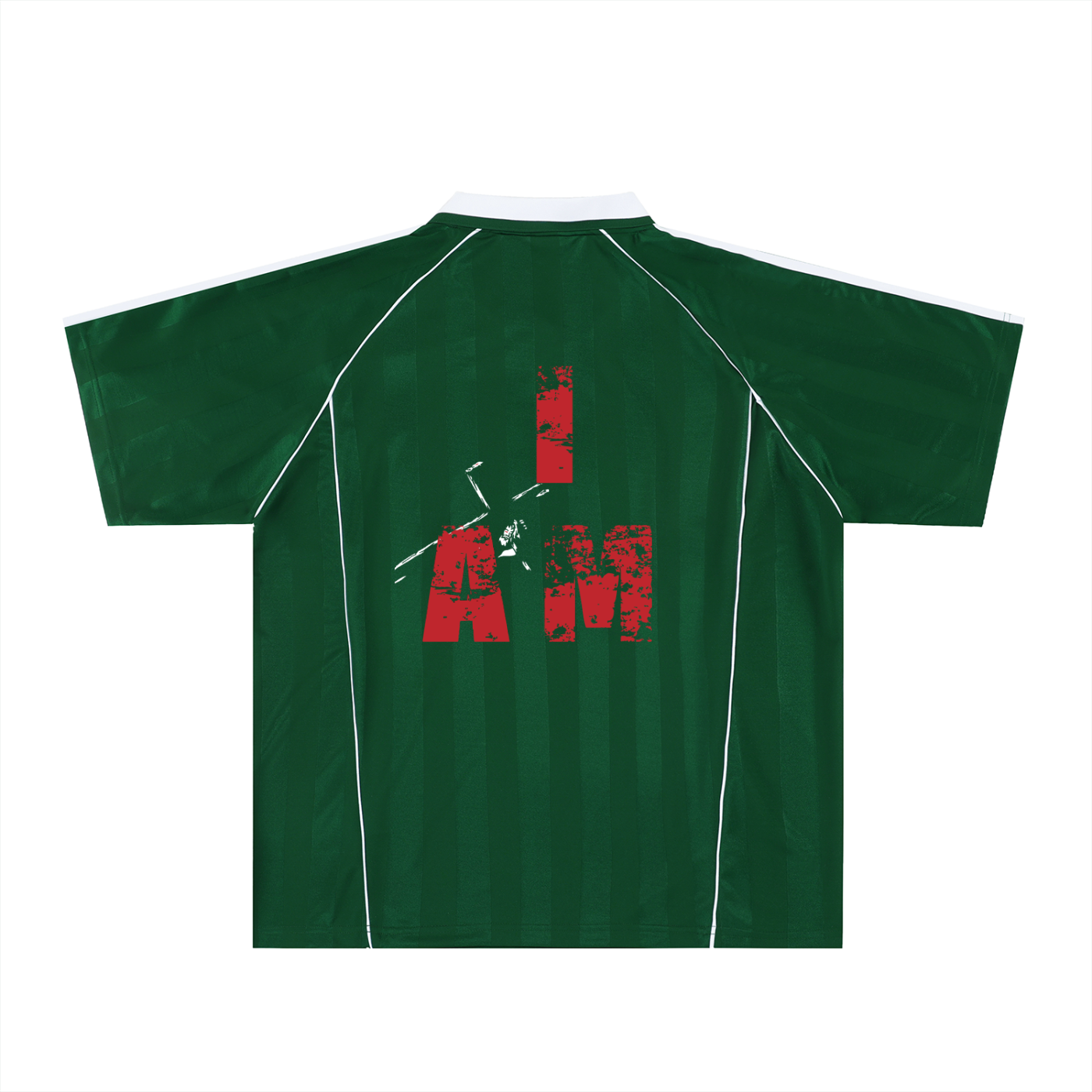 Shadow Stripe Collared Soccer Jersey